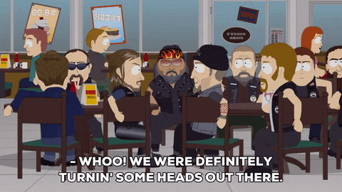south park harley riders
